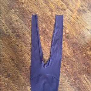 Purple High-Waisted Leggings